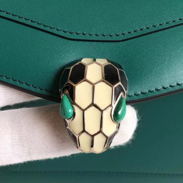 《大人気》【ブルガリ 偽物】新色! SERPENTI FOREVER ナッパ ハンドバッグ Buh54789 - 画像 (6)