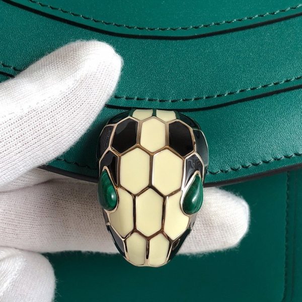 21-22AW【ブルガリ コピー】新色! SERPENTI FOREVER ナッパ ハンドバッグ Bul75855 - 画像 (7)
