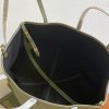 秋冬新作【バーバリー トートバッグ 偽物】ミディアム　チェックキャンバス ビーチ Bag94860 - 画像 (6)
