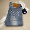【日本未発売】ルイヴィトン デニムパンツ 偽物 モノグラムパッチワーク vun42414 - 画像 (9)
