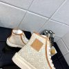 完売必至★ロエベ★アナグラム ハイトップスニーカー 偽物 キャンバス loc79576 - 画像 (3)