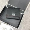 超希少！【ロエベ ウォレット 偽物】 アナグラム トリフォルド 6 cc ウォレット lot29737 - 画像 (3)