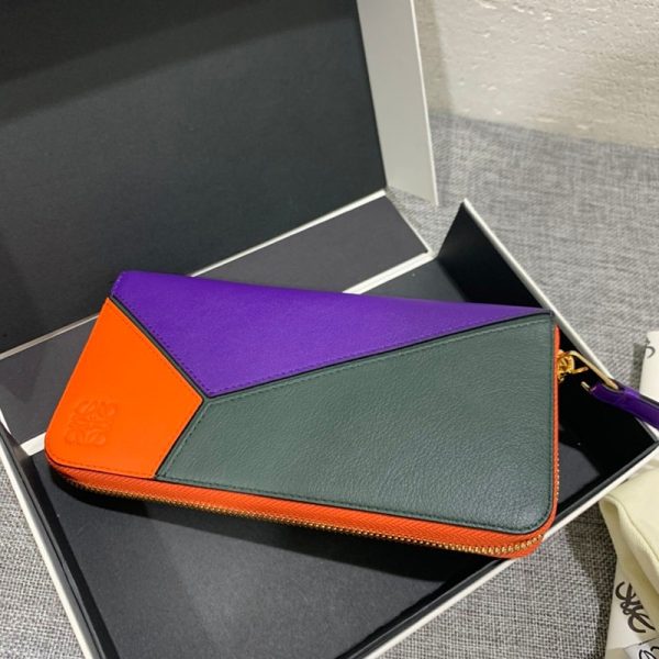 【日本未発売】ロエベ 財布 パズル 偽物 ラウンドジップ ウォレット lov77367 - 画像 (2)