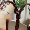 稀少バーバリー ハンドバッグ 偽物 2WAY ペギー バケットバッグ NATURAL Bal79829 - 画像 (6)