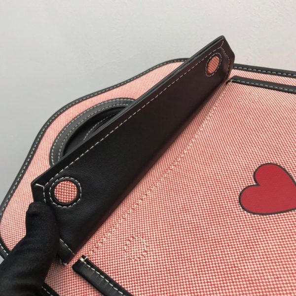 完売必至バーバリー ポケットバッグ コピー ミニロゴグラフィックキャンバス＆レザー Baq81701 - 画像 (6)