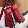 21-22AW【バーバリー ショルダーバッグ 偽物】キャンバスチェックとレザーのバケツ Baw64278 - 画像 (4)