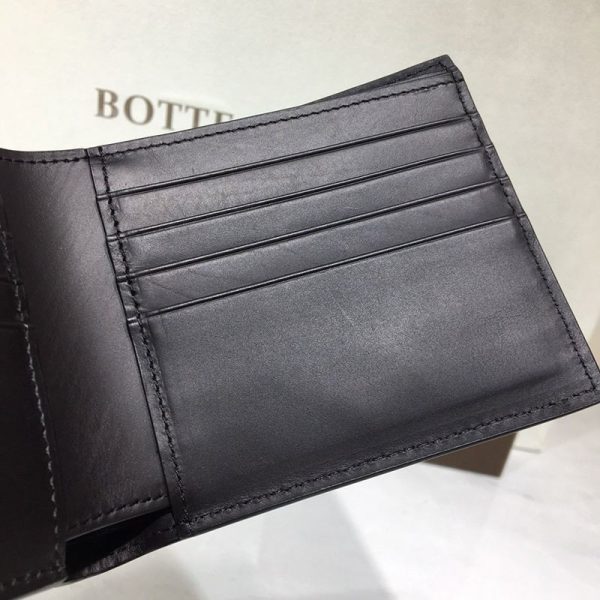 世界中で大人気♪ボッテガヴェネタ 偽物 小銭入れ付き 折りたたみ財布 bom35069 - 画像 (7)