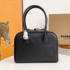 定番バーバリー ハンドバッグ 偽物 ミディアムレザーハーフキューブバッグ 80350551 - 画像 (3)