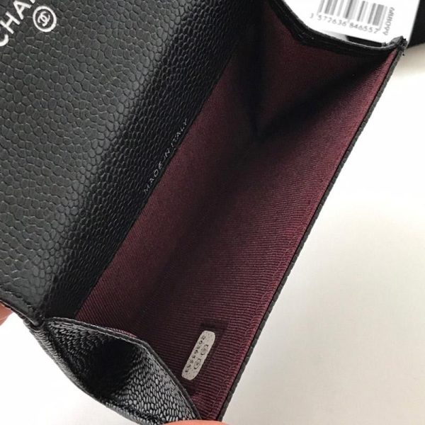お洒落に♪シャネル コインパース 偽物 キャビアスキン 送料込 shn33898 - 画像 (8)