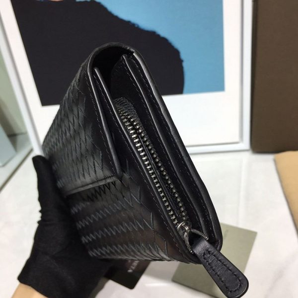 ★日本!!人気！ボッテガヴェネタ コピー イントレチャート ラム スナップ 長財布 bos95960 - 画像 (9)
