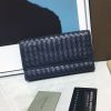 日本未入荷ボッテガヴェネタ イントレチャート 偽物 ラム スナップ 長財布 boy48673 - 画像 (2)