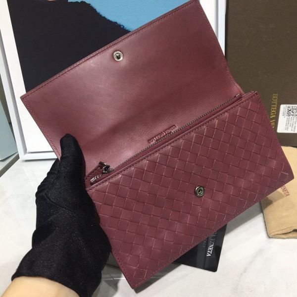 人気No1ボッテガヴェネタ 偽物 イントレチャート ラム スナップ 長財布 bom43842 - 画像 (6)