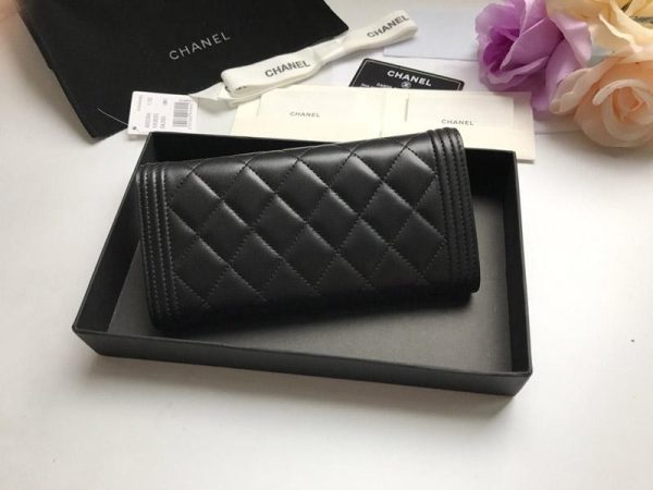 入手困難 シャネル 長財布 スーパーコピー ボーイ シャネル マトラッセ sha03798 - 画像 (2)