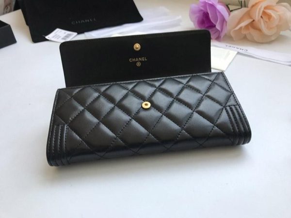 新色☆希少 シャネル 長財布 偽物 ボーイ シャネル マトラッセ shk25482 - 画像 (6)