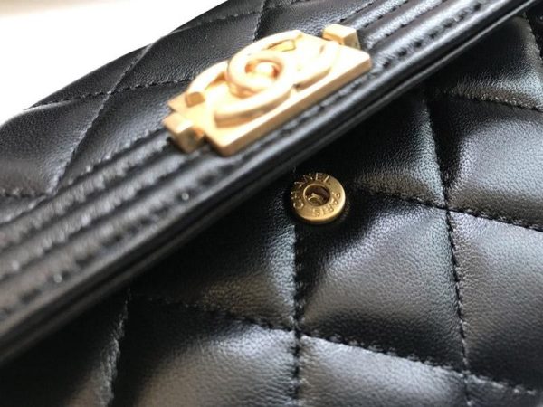 新色☆希少 シャネル 長財布 偽物 ボーイ シャネル マトラッセ shk25482 - 画像 (5)