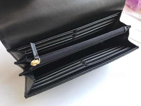 新色☆希少 シャネル 長財布 偽物 ボーイ シャネル マトラッセ shk25482 - 画像 (8)