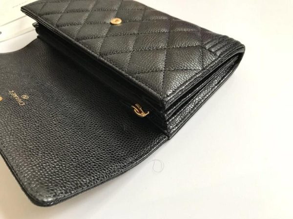 超話題!シャネル 長財布 ボーイ シャネル 偽物 キャビアスキン shu95881 - 画像 (8)