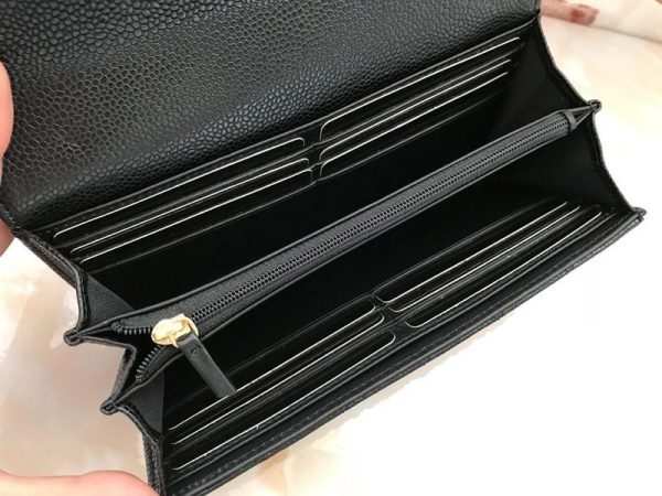 超話題!シャネル 長財布 ボーイ シャネル 偽物 キャビアスキン shu95881 - 画像 (9)