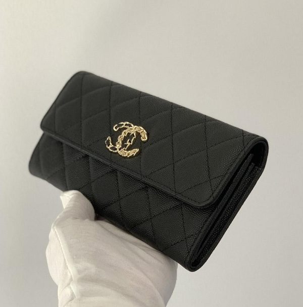 高品質♪♪ シャネル 長財布 キャビアスキン 偽物AP1895 shv79696 - 画像 (4)