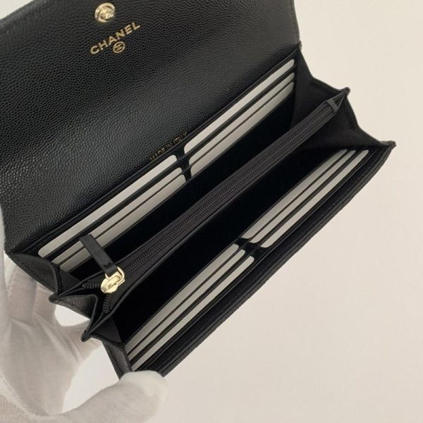 高品質♪♪ シャネル 長財布 キャビアスキン 偽物AP1895 shv79696 - 画像 (9)