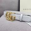 大人気！グッチ ベルト コピー GGマーモント カジュアルベルト 30mm guo24175 - 画像 (7)