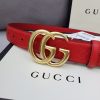 大人気!!新色グッチ ベルト コピー GGマーモント カジュアルベルト 30mm guf34767 - 画像 (5)
