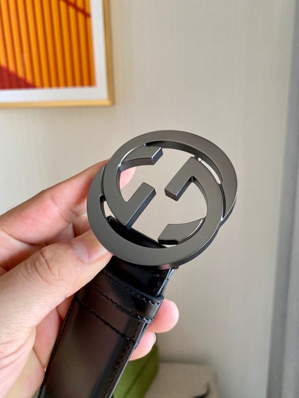 【日本未発売】グッチ ベルト コピー GGマーモント カジュアルベルト 40mm guy45965 - 画像 (7)
