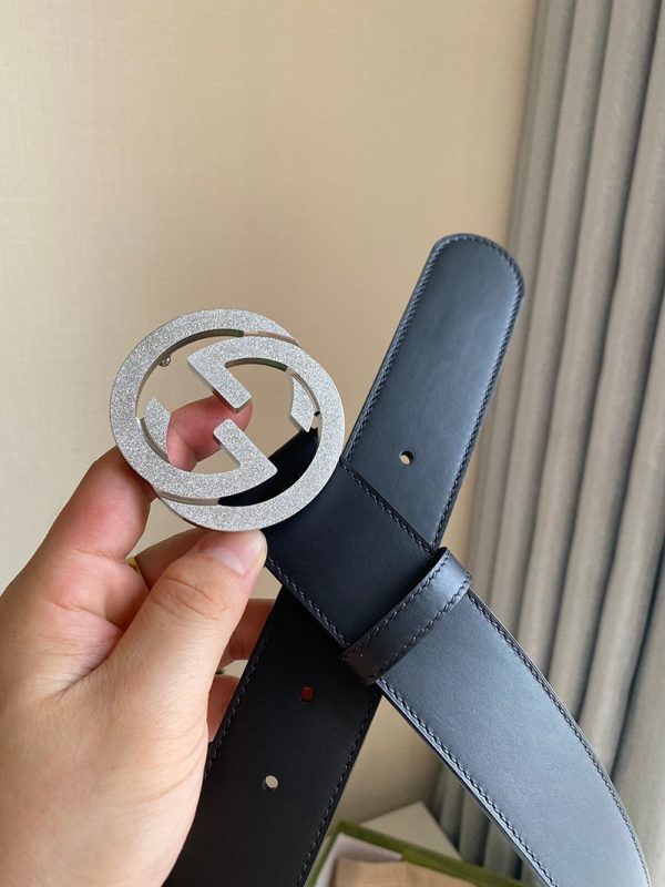 希少色グッチ ベルト コピー GGマーモント カジュアルベルト 40mm gul88708 - 画像 (7)