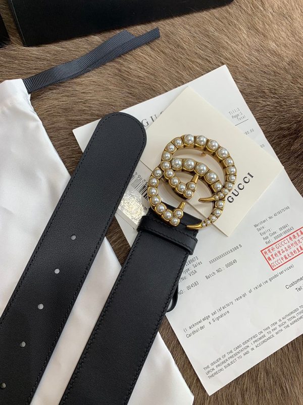 定番グッチ ベルト スーパーコピー  GGマーモント カジュアルベルト 40mm guy93083 - 画像 (6)