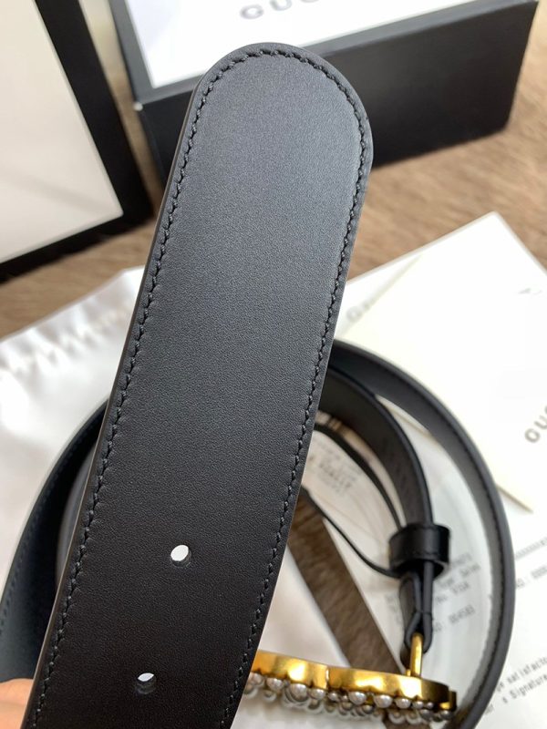 定番グッチ ベルト スーパーコピー  GGマーモント カジュアルベルト 40mm guy93083 - 画像 (8)