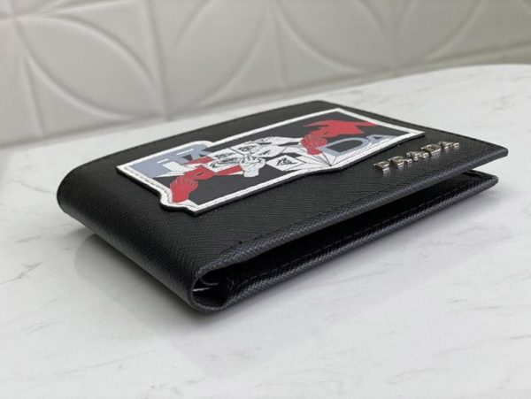 稀少 高品質♪♪ プラダ 偽物 レザー折りたたみ財布 pun29913 - 画像 (5)