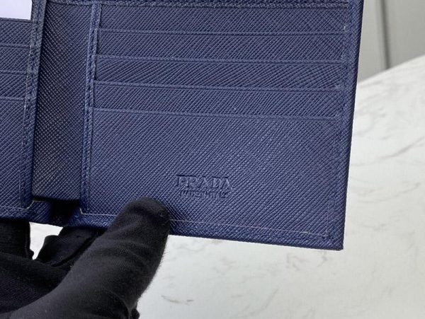 《大人気》プラダ レザー折りたたみ財布 偽物 pui67139 - 画像 (7)