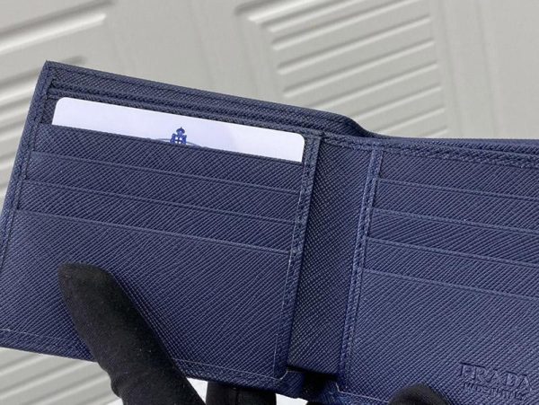 《大人気》プラダ レザー折りたたみ財布 偽物 pui67139 - 画像 (8)