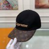 争奪戦シュプリーム ヴィトン キャップ 偽物 Perforated Camp Cap navy 2色 vuk83095 - 画像 (4)
