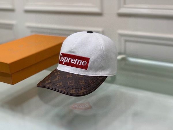 争奪戦シュプリーム ヴィトン キャップ 偽物 Perforated Camp Cap navy 2色 vuk83095 - 画像 (8)