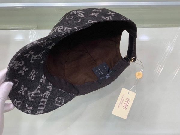 希少色シュプリーム ヴィトン キャップ 偽物 Perforated Camp Cap navy 2色 vub13408 - 画像 (11)