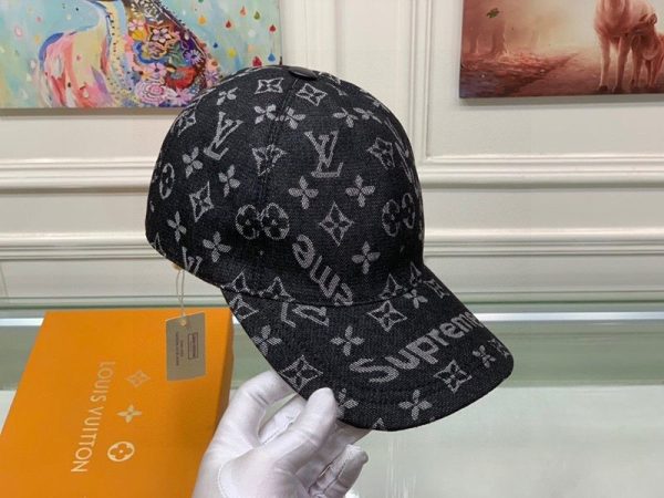 希少色シュプリーム ヴィトン キャップ 偽物 Perforated Camp Cap navy 2色 vub13408 - 画像 (10)