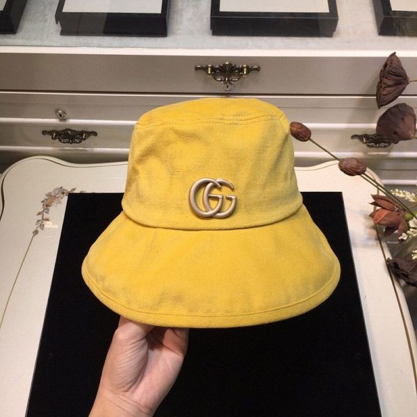 21AW新作 グッチ GGキャンバス フェドラ バゲットハット偽物 gur00180 - 画像 (3)