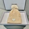 21-22AW【プラダ 偽物】シンプル ウール ニット キャップ puo02494 - 画像 (6)