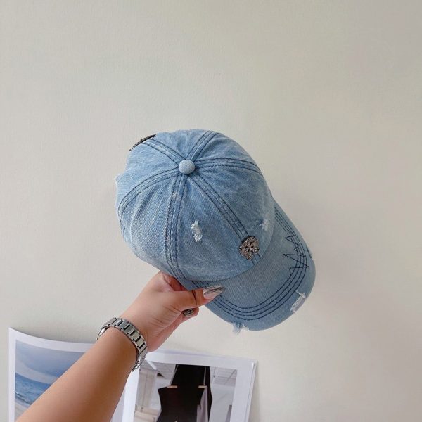 セール新作クロムハーツ コピー ダガー スエード 5 Panel キャップ ブラック Kub82777 - 画像 (5)