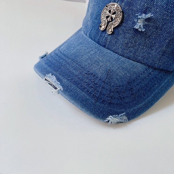 可愛いクロムハーツ コピー ダガー スエード 5 Panel キャップ ブラック Kuj88371 - 画像 (2)