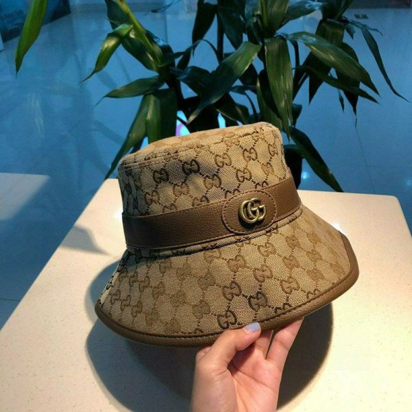 《大人気》グッチ GGキャンバス フェドラ バゲットハット偽物 gut08965 - 画像 (6)