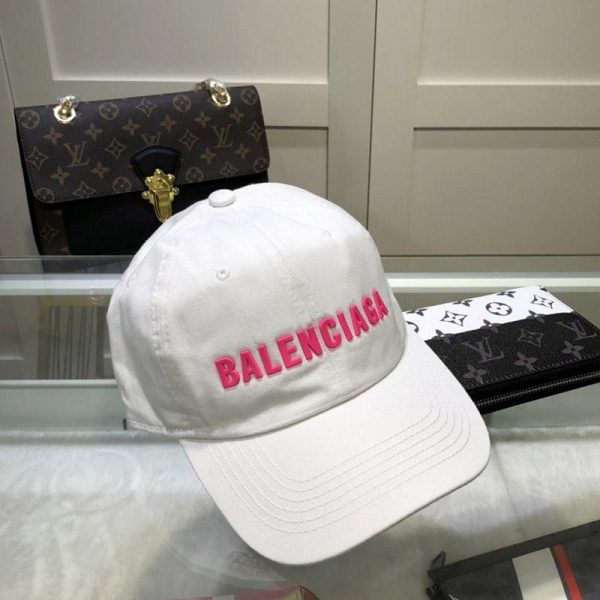 早い者勝ち♡バレンシアガ ホワイトロゴキャップ コピー bag33562 - 画像 (2)