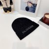 超話題!新作 バレンシアガ ロゴインターシャ ニット帽 ​スーパーコピー bat92730 - 画像 (2)
