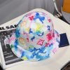 即発◆​ルイヴィトン バケットハット 偽物 ボネ モノグラム ウォーターカラー マルチ 2色 vuv59350 - 画像 (8)