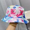 即発◆​ルイヴィトン バケットハット 偽物 ボネ モノグラム ウォーターカラー マルチ 2色 vuv59350 - 画像 (11)