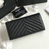希少限定品 シャネル 二折りカブセ長財布 コピーキャビア 80758 - 画像 (3)