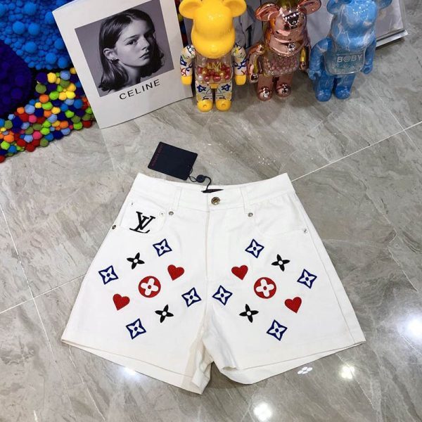 最安値挑戦☆​ルイヴィトン ショートパンツ パロディ☆モノグラム・ジャイアント☆ vuo71726 - 画像 (4)