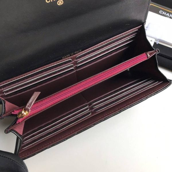 大人気！シャネル 二折りカブセ長財布 マトラッセ 偽物 shw23204 - 画像 (8)
