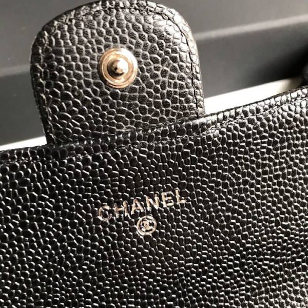 目を惹くシャネル 二折りカブセ長財布 スーパーコピー キャビアスキン shr95237 - 画像 (6)